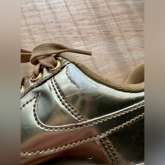 ✨Nike Air Force 1 Metallic Gold✨ - Picture 13 of 15